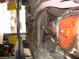 Volvo 144 M40 oil leak floor plate rust free